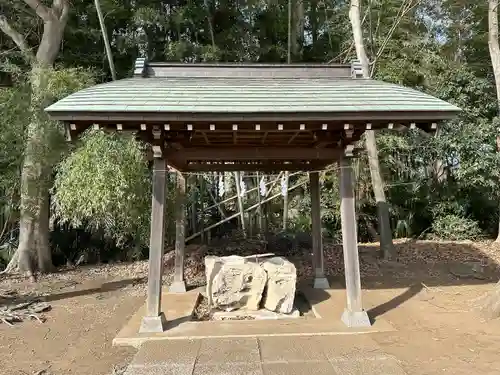 車返八幡神社の手水舎