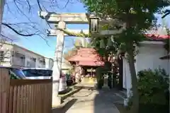 染井稲荷神社の鳥居