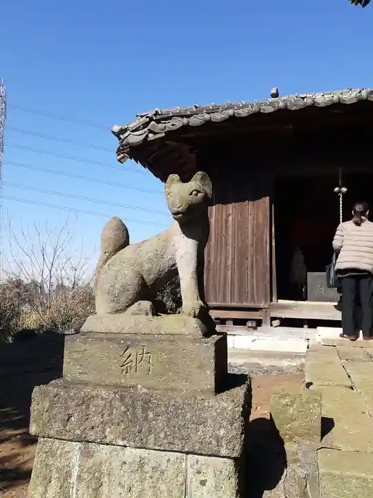伏木香取神社の狛犬