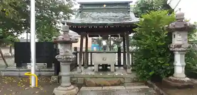 健田須賀神社の手水舎