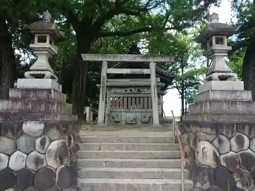 八剱社（寺野）の鳥居