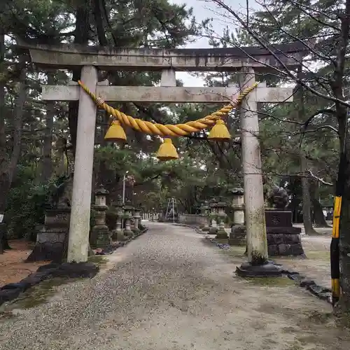 大濱熊野大神社の鳥居