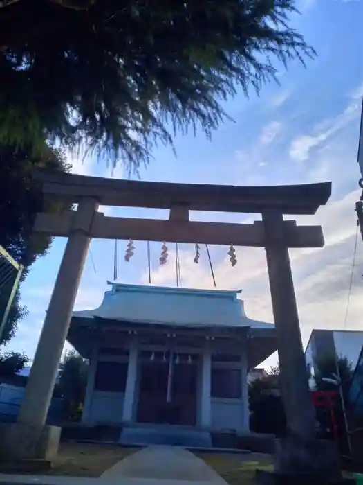 浅間神社の鳥居