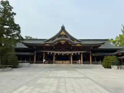 寒川神社の本殿・本堂