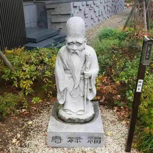 成子天神社の像