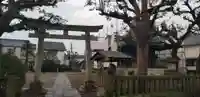 上一色天祖神社の鳥居