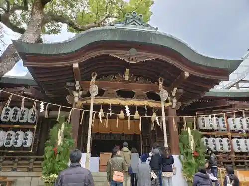 石切劔箭神社の本殿