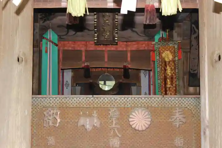 海上八幡宮の本殿・本堂