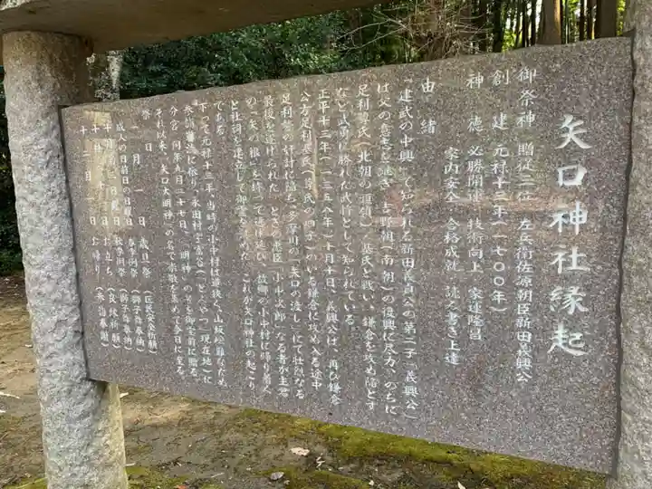 矢口神社の歴史