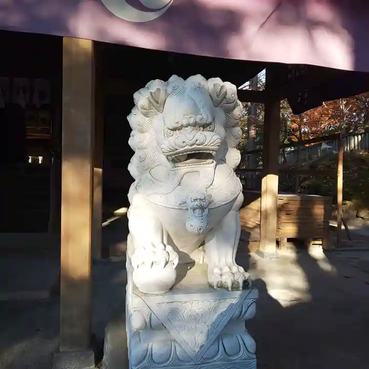 唐澤山神社の狛犬