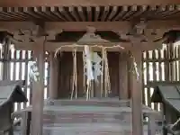 八幡社の本殿・本堂