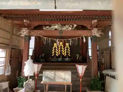 上諏訪神社の本殿・本堂