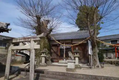 素戔嗚神社(大神神社境外末社)の鳥居