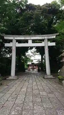 武蔵野八幡宮の鳥居