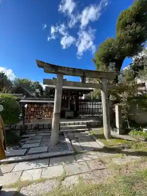 難波大社 生國魂神社の鳥居