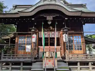 産土神社の本殿・本堂