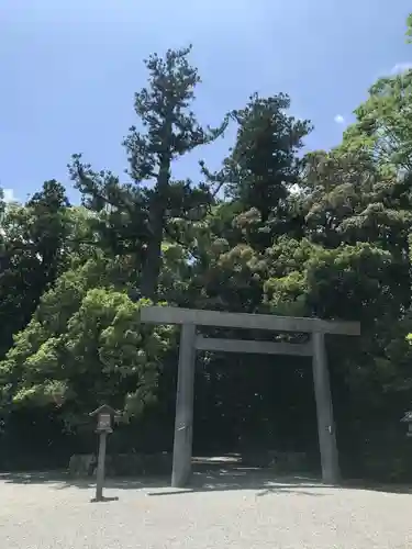 伊勢神宮外宮（豊受大神宮）の鳥居