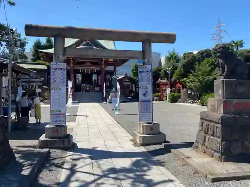 羽田神社の鳥居