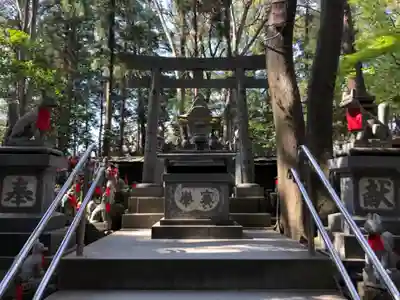 豊川閣　妙厳寺の鳥居