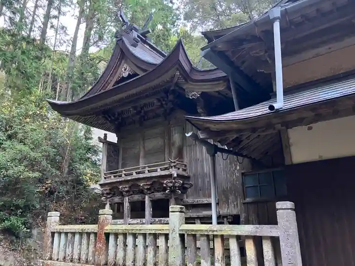 田賀神社の本殿・本堂