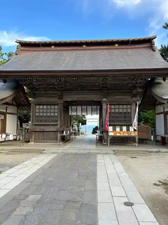 大洗磯前神社の山門・神門