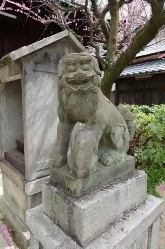 菅大臣神社の狛犬