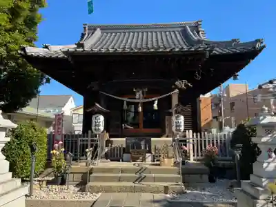 嶺白山神社の本殿・本堂