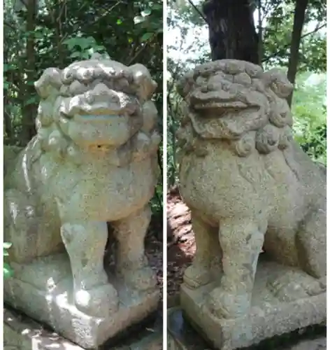 久安寺の狛犬