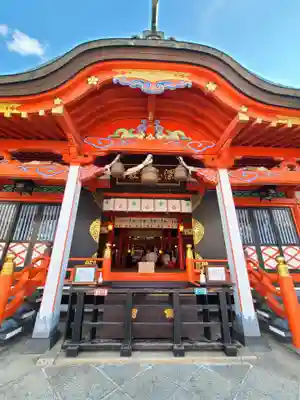 深志神社の本殿・本堂