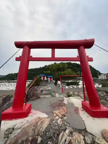 唐浜神社の鳥居