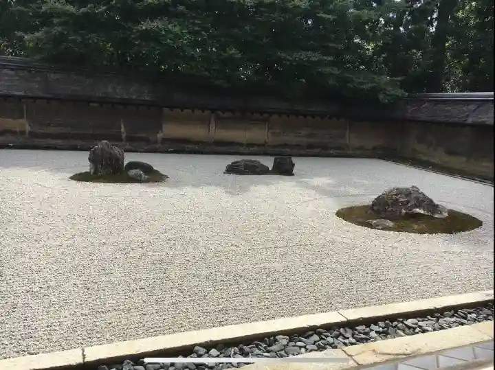 龍安寺(京都府龍安寺駅)の投稿(1回目)。御朱印を始める前に訪れ