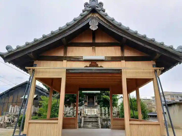 御縣神社の本殿・本堂