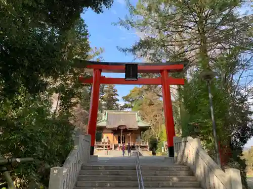 白笹稲荷神社の鳥居