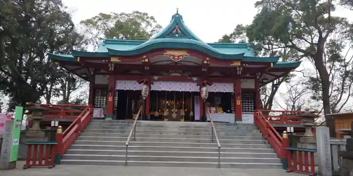 多摩川浅間神社の本殿・本堂