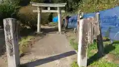 八幡神社の鳥居