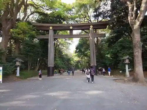 明治神宮の鳥居