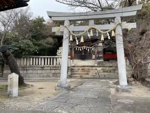 熊野神社の鳥居