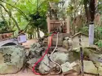 自凝島神社の手水舎