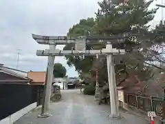 金井戸神社の鳥居