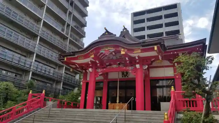 成子天神社の本殿・本堂