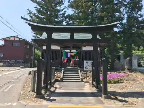 金剛山 正法寺の鳥居
