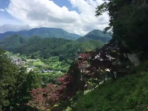 宝珠山 立石寺の景色