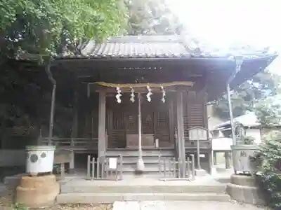 中里神社の本殿