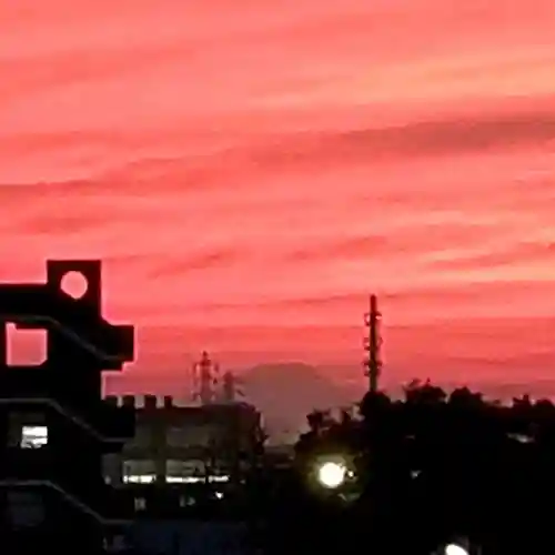 葛飾氷川神社の景色