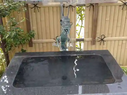 翠ケ丘出雲神社の手水舎