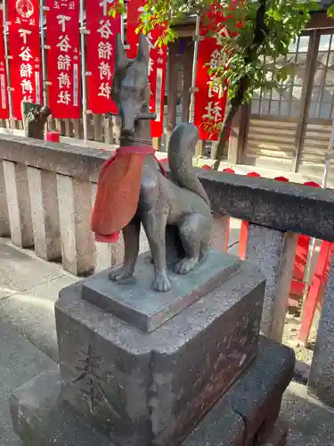 下谷神社の狛犬