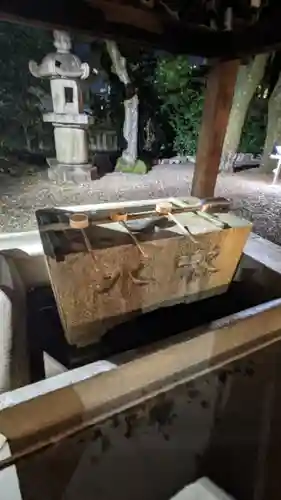 溝旗神社（肇國神社）の手水