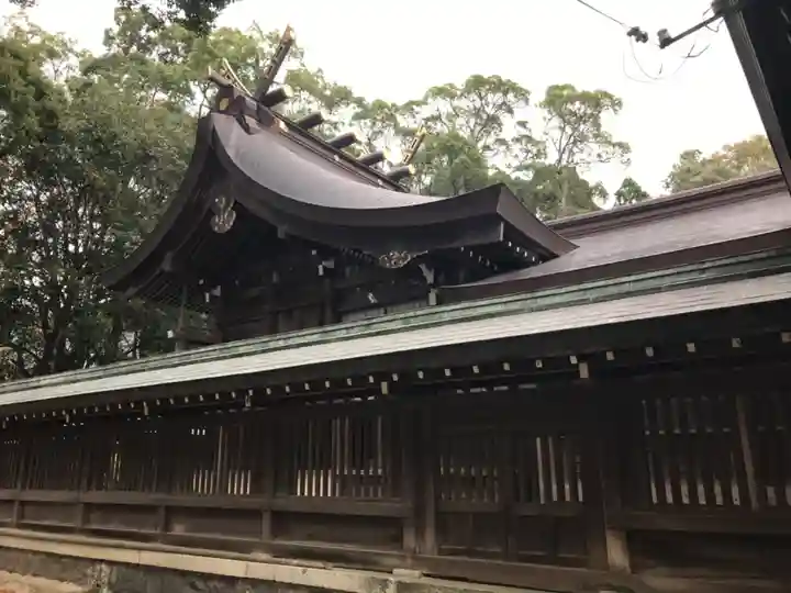 松陰神社の本殿・本堂