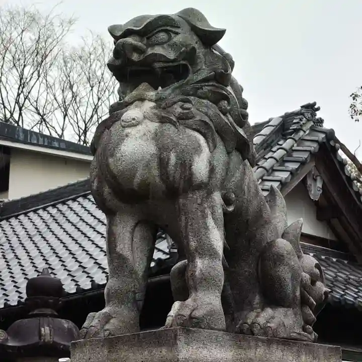 住吉神社(入水神社)の狛犬