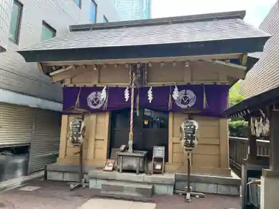 朝日神社の本殿・本堂